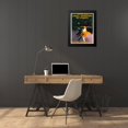 thumbnail image 4 of Vintage Apple Collection 19x24 Black Modern Framed Museum Art Print Titled - bordeaux_sept, 4 of 5