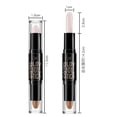 thumbnail image 4 of Dual-Ended Contour And Highlight Stick 2.8g Each Ivory White Root Pink Natural Color Creamy Blendable Makeup, 4 of 8
