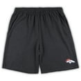 thumbnail image 3 of Men's Concepts Sport White/Charcoal Denver Broncos Big & Tall Top and Shorts Set, 3 of 3