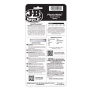 (3 pack) J-B Weld PlasticWeld Quick-Setting Epoxy Syringe - 25 ml, Yellow