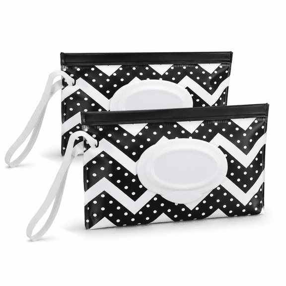 Portable Refillable Wipe Holder,Baby Wipes Container,Reusable Wipes Case