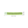 thumbnail image 2 of FRCOLOR 10 Pcs Reflective Armband Fitness Night Run 35.00X5.00X0.20CM Light Green, 2 of 8