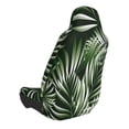 thumbnail image 4 of Lsque Tropical Palm Leaves1 Pattern Car Seat Covers for Front Seats , Waterproof Seat Covers for Cars, Sporty Front Seat Covers,Car Seat Cover Protector Front Seats, 4 of 5