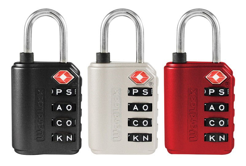 Master Lock 647D Luggage Padlock Set Your Own Combination for sale online 