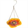 thumbnail image 1 of Baño para Pájaros Colgante Comedero para Pájaros Pequeño Comedero de Metal Bandeja para Flores Bandeja para Comedero para Pájaros para Decoración de Jardín Marrón Dorado, 1 of 5