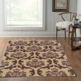 thumbnail image 2 of Linon Trio Fiona Polyester 5'x7' Area Rug in Cream & Purple, 2 of 4