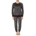 thumbnail image 4 of Secret Treasures Women's and Women's Plus Velour Jogger, 4 of 6