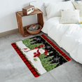 Buffalo Snowman Antifatigue Kitchen Bath Door Mat Cushioned Runner Rug