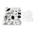 thumbnail image 2 of DIY Clear Stamp, Clear Stamp Animaux Plantes Scrapbooking Stamp Estampage Clair Outils de Performance Conduit, 2 of 12
