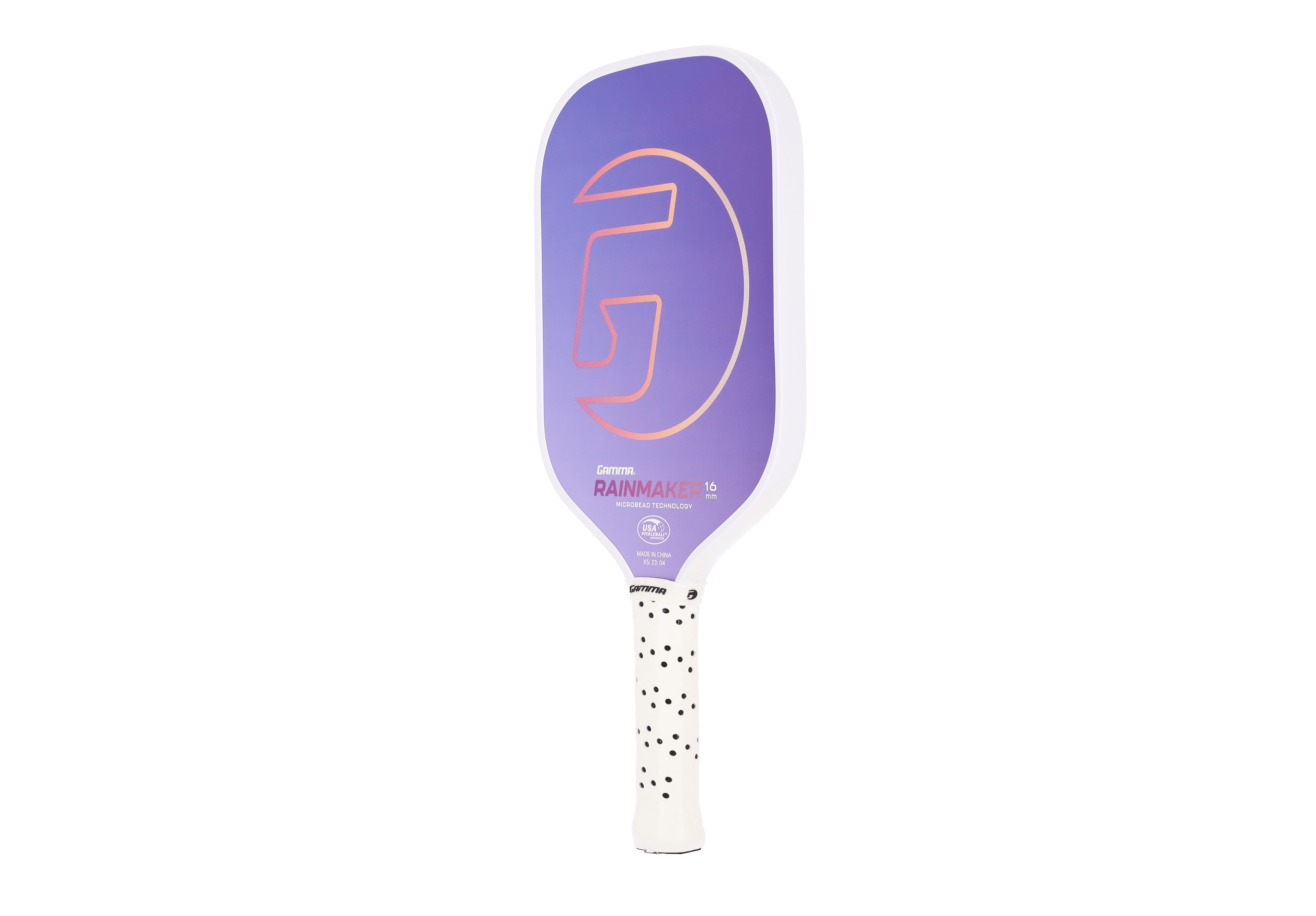 GAMMA Rainmaker 16 Microbead Pickleball Paddle - Purple