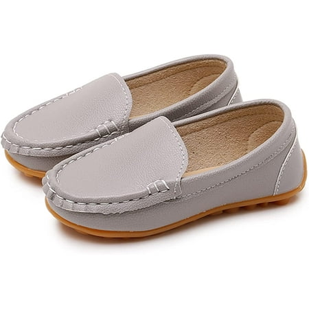 

Kids Girls Boys Slip-on Loafers Oxford PU Leather Flats Shoes(Toddler/Little Kid)