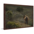 thumbnail image 2 of "Mustang at Dusk" Framed Painting Print, 2 of 5