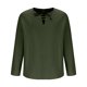thumbnail image 5 of Blusas y camisas de manga larga con cuello en V para hombre, blusa informal de moda lisa con tirantes sueltos, blusa de manga larga con cuello en V, blusa de poliéster para hombre, 5 of 8