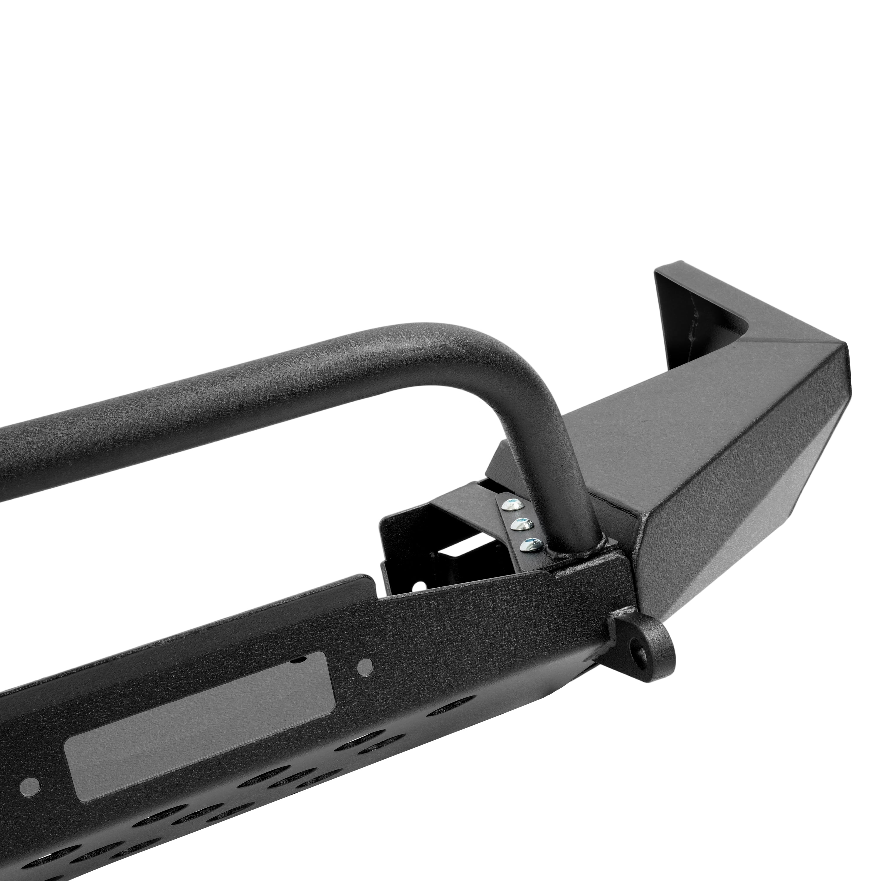 Kojem Front Bumper Assembly Compatible with 1995-2003 Ford Explorer Front Bumper Powder Coated Black Steel
