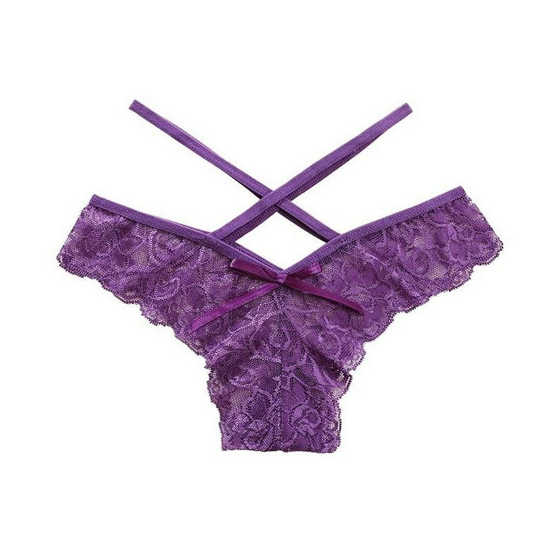 adviicd Sext Panty for Women No Show Underwear for Seamless High Cut Briefs  Mid-waist Soft No Panty Lines Purple Small