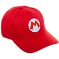 thumbnail image 2 of Nintendo Super Mario Bros Mario Red Flex Fit Baseball Cap, 2 of 4
