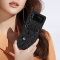 thumbnail image 4 of Women Wallet Purse for Samsung Galaxy Z Flip 4 5G Case Crossbody with Credit Card Holder Strap Lanyard RFID Blocking Protection Flip Leather Zipper (Black,Z Flip 4), 4 of 18