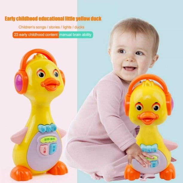 Electric Pet Duck Toy Musical Baby Toys for 1 Year Old Girl & Boy