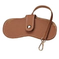 thumbnail image 4 of Bolsa de anteojos Paquete de anteojos Titular Estuche de almacenamiento Estuche protector, Organizador Delgado, Ligero, para anteojos de sol Anteojos, Marrón Baoblaze Funda protectora, 4 of 8