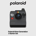 thumbnail image 2 of Paquete de cámara instantánea Polaroid Now Plus Gen 3, color negro, 2 of 4