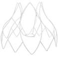 thumbnail image 1 of SHOWERORO Iron Wire Lampshade Frame 1Set Elegant Design for Craft Enthusiasts, 1 of 7