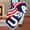 USA Flag, variant on Sherpa Fleece Blanket National Flag Print Patriotic Plush Soft Warm Reversible Polar Throw for Couch Bed by Catalon