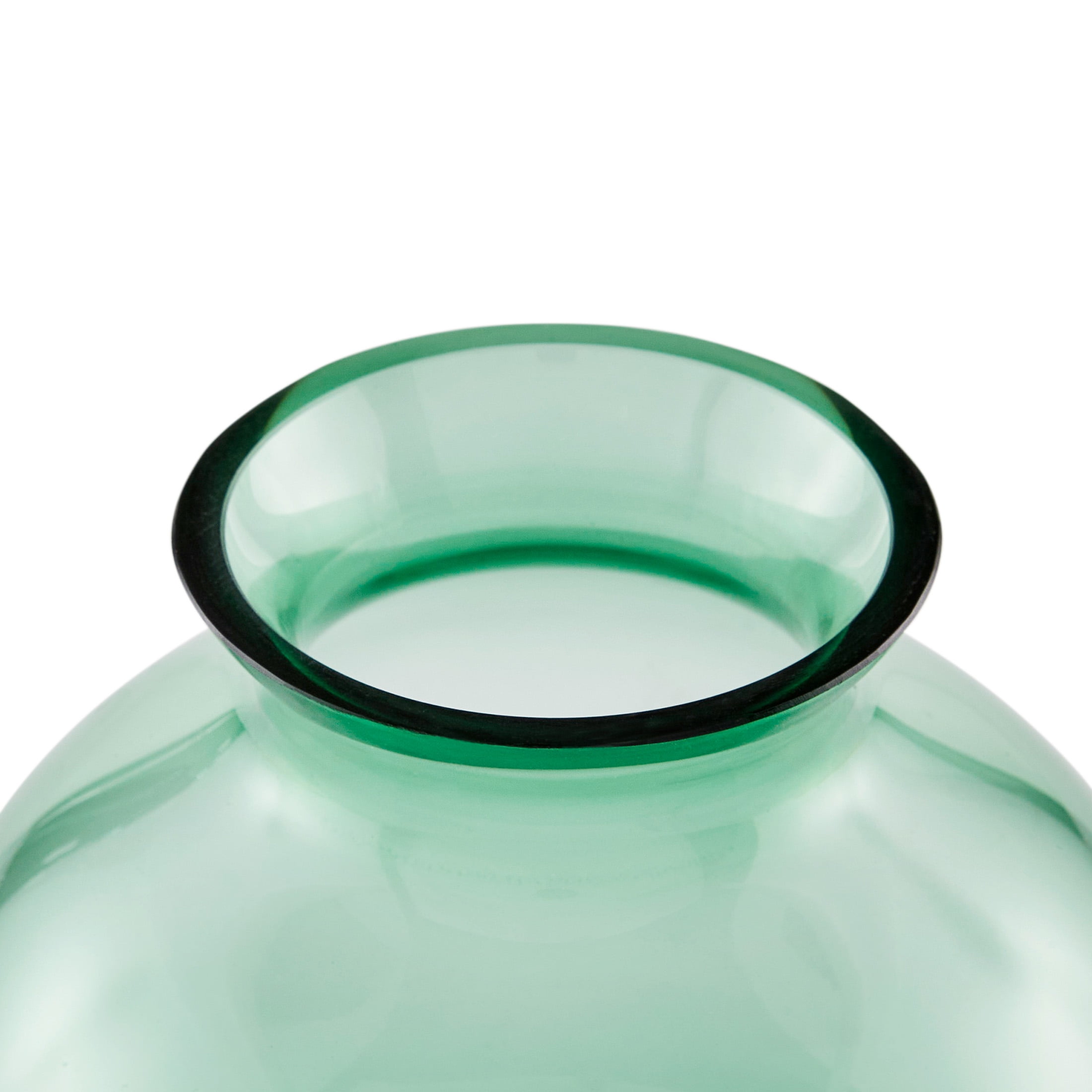 Mainstays by Becky G. & Alejandra 6" Indoor Green Glass Vase
