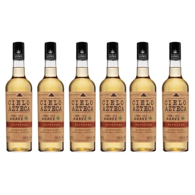 Pack de 6 Licor de Agave Cielo Azteca 750 ml