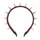 thumbnail image 1 of Diadema Steampunk para mujer, diadema ligera para cosplay, para fiesta, graduación, carnaval, regalos Rojo, 1 of 9