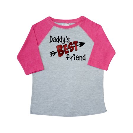 

Inktastic Daddy s Best Friend- Arrow and Plaid Letters Gift Toddler Boy or Toddler Girl T-Shirt