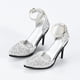 thumbnail image 1 of Sandalias de Tacón Alto CUTICAT para Niños Accesorio Fotográfico Regalo para Muñeca Modelo de Tacones Altos Plata, 1 of 8