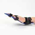 thumbnail image 2 of Ortesis de dedo tipo extendido diapasón carrera férula de mano soporte de entrenamiento--azul-tablero de entrenamiento férula de dedo diapasón, 2 of 5