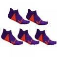 thumbnail image 1 of Men's Cotton Toe Socks Five Finger Socks No Show Crew Athletic Socks for Running 5 Pairs, 1 of 5