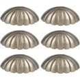 thumbnail image 1 of 6 pomos de conchas marinas para puerta náutica, tiradores vintage para cajones y armarios, pomos para cajones de mar, tiradores para muebles, 1 of 5