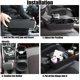 thumbnail image 4 of Portavasos para coche, organizador para huecos de asiento, portavasos multifuncionales con cubierta de cuero PU, relleno de huecos para consola central de inserción lateral, 4 of 5