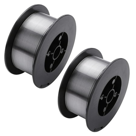 

2X E71T-1C 500G Stainless Steel Gasless Welding Wires 1.0mm Dia Solid Cored Accessories for Equipment