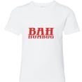 thumbnail image 2 of Bah Humbug Cranky Christmas Season Boy's Cotton Youth Grey T-Shirt, 2 of 3