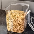 thumbnail image 4 of Aparatos de cocina, accesorios de cocina, utensilios de cocina, cubo de arroz sellado para almacenar granos y granos varios, cubo de almacenamiento transparente de gran capacidad para la cocina, tanqu, 4 of 5