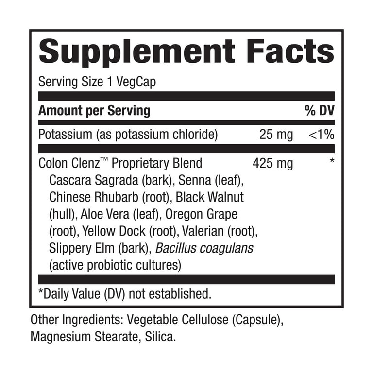 BodyGold Colon Clenz - Bowel Cleanse, Gut Cleanser Probiotic