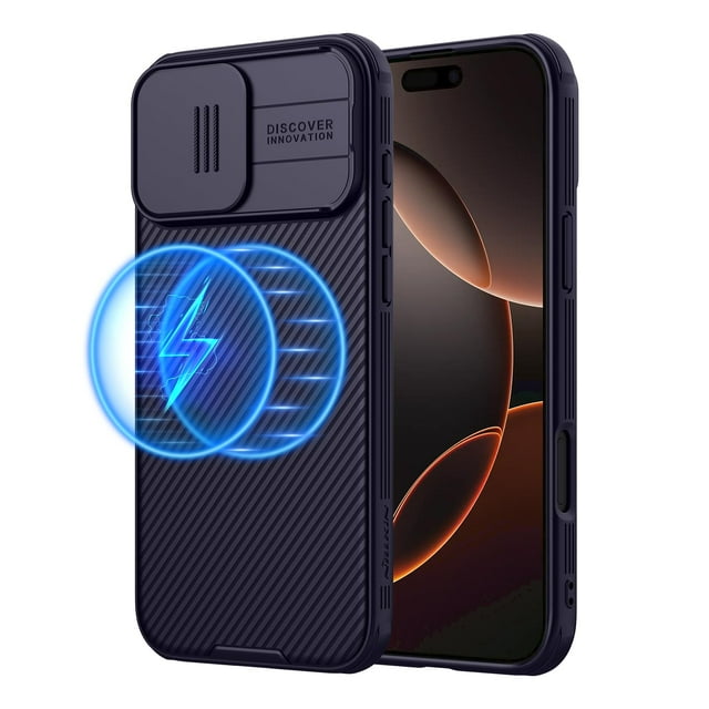 Carcasa Nillkin Magnética para iPhone 16 Pro Max 6.9'' Púrpura Oscuro