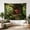 D, variant on XaaKee Wall Tapestry, Sunlit Cobblestone Library With Vines, High-Quality Polyester Large Tapestry, 60x40Inch