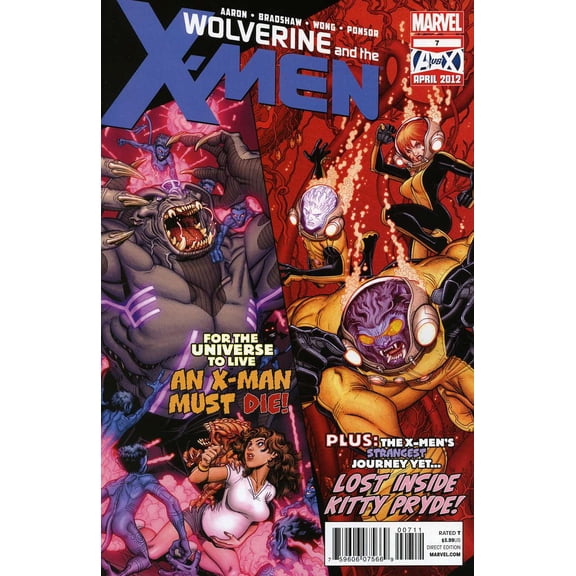 Wolverine And The X-Men #7 VF ; Marvel Comic Book