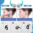 thumbnail image 3 of Ear Plugs for Swimming 3 Pairs Adults Kids Swim Ear Plugs Swimmers Ear Plugs for Men Women Waterproof Earplugs A, 3 of 5
