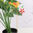 thumbnail image 3 of sdhkgrrt Garden Stake Decor, Metal Garden Stakes for Pots, Potted Flower Pot Plug in Decor, Outdoor Yard Decorative Spikes, Small Garden Pile for Flower Beds, Hand Painted Metal Plants Accents, 3 of 3