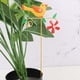 thumbnail image 3 of Estacas metálicas para jardín con luces solares • Pack de 2 • Estacas decorativas para flor exterior de 24" para jardín, patio, césped • Metal y tela resistentes a la intemperie, 3 of 3