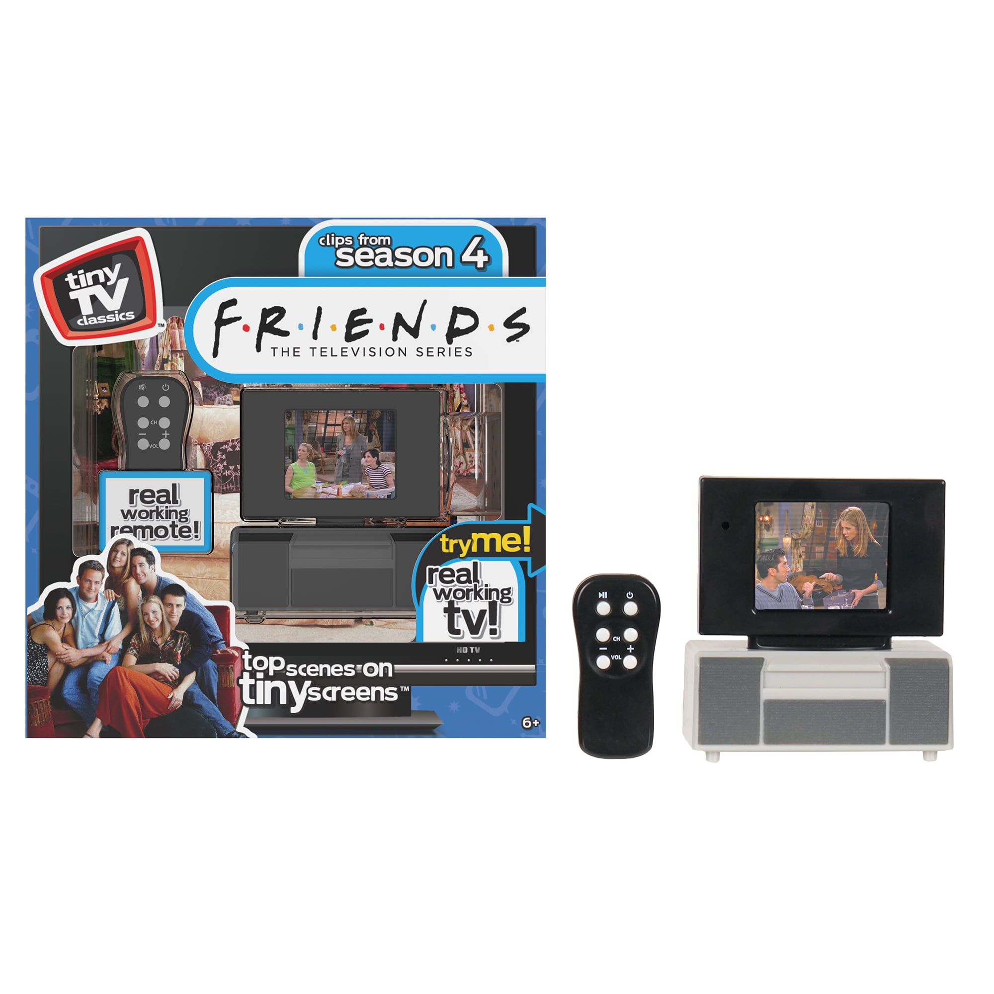 acid Egoism Spit out NEW FALL '21 - Tiny TV Classics - Friends Edition- Newest Collectible from  Basic Fun - Watch top Friends scenes on a real-working Tiny TV (with  working remote)! - Walmart.com
