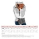 thumbnail image 5 of Sudadera de manga larga, sudadera con media cremallera y solapa para mujer Sudadera con media cremallera y solapa para mujer Mejora tu experiencia, 5 of 5