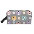 thumbnail image 2 of Uemuo Cute Geese Pattern Portable Toiletry Bags with Handle, Waterproof travel Make up Bags for Women, Large Capacity Travel Cosmetic Bags, 2 of 9