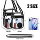 thumbnail image 2 of Bolso transparente Armiwiin aprobado por él estadio Crossbody para mujer, 2 of 5