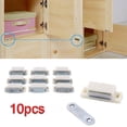 thumbnail image 1 of Lefu 10 Pcs Bouchon Magnétique pour Porte d'Armoire de Cuisine, 1 of 7